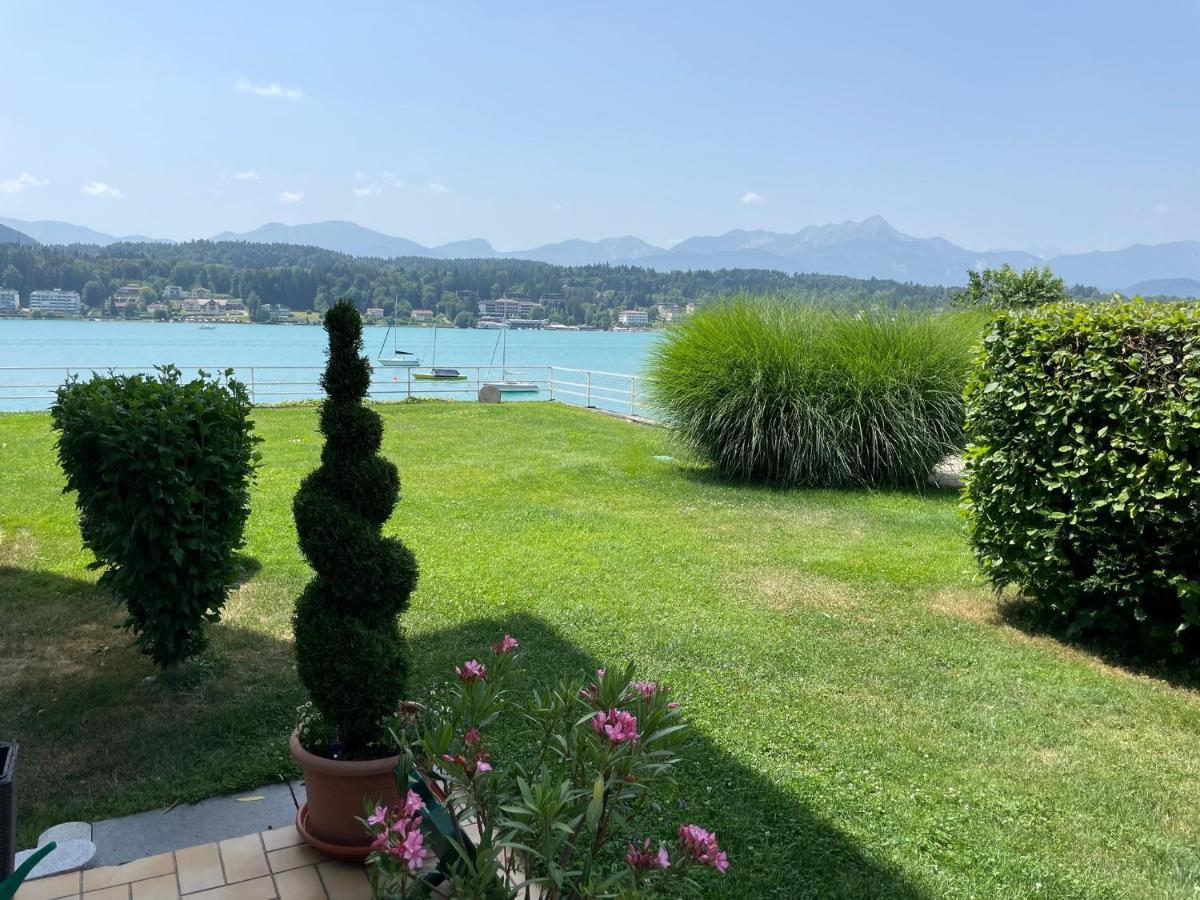 Ferienwohnung Velden Am See - 24 Holiday Mit Seezugang Velden am Wörthersee Dış mekan fotoğraf