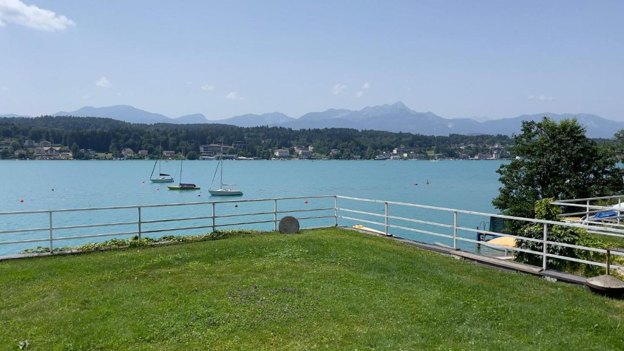 Ferienwohnung Velden Am See - 24 Holiday Mit Seezugang Velden am Wörthersee Dış mekan fotoğraf