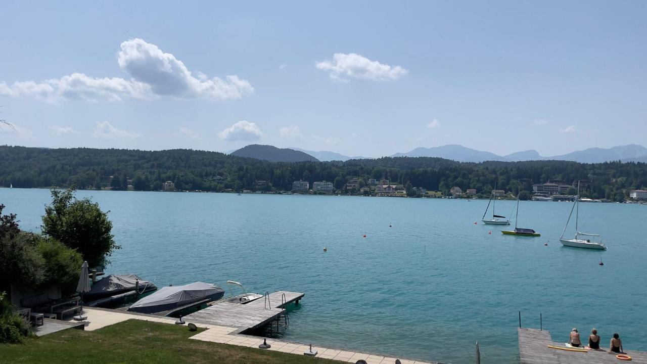 Ferienwohnung Velden Am See - 24 Holiday Mit Seezugang Velden am Wörthersee Dış mekan fotoğraf